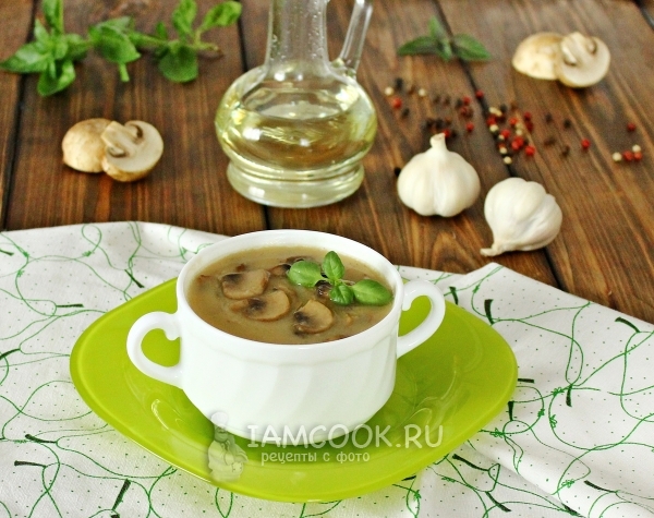 Фото постного грибного соуса