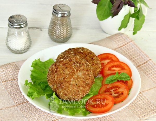 Фото свиных котлет в духовке