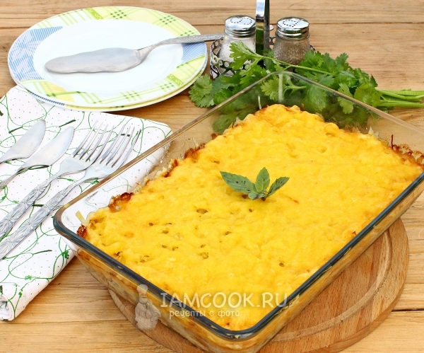 Рецепт курицы с лисичками, запеченной «под шубой»