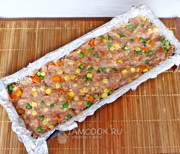 Перекладываем его в форму с фольгой