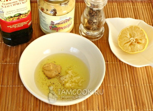 Делаем заправку для салата