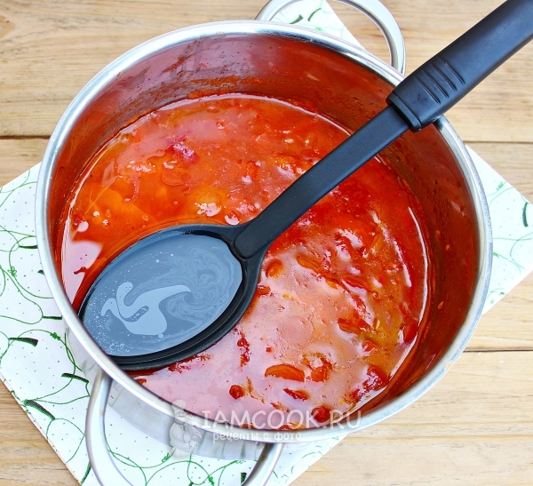 Влить уксус