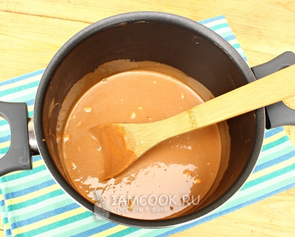 Нагреть смесь