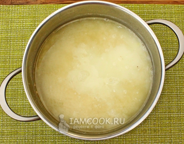 Влить сливки