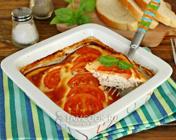 Рецепт запеканки из куриного филе (из грудки)