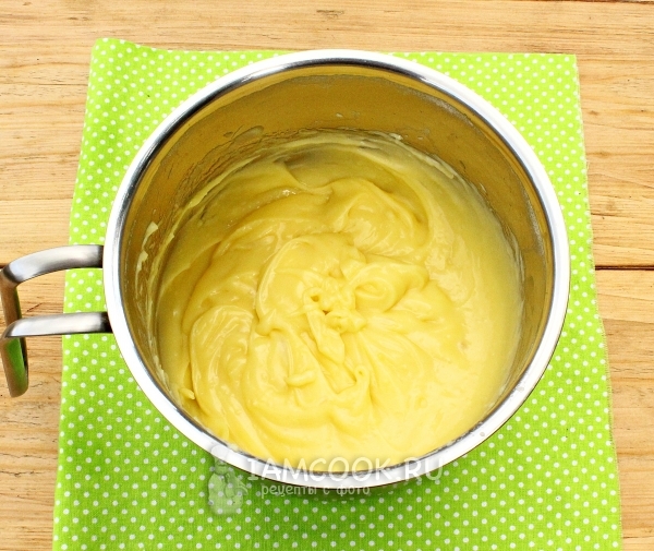 Размешать крем