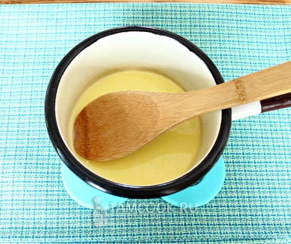 Растопить масло