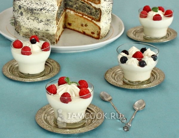 Рецепт сметанного крема с желатином