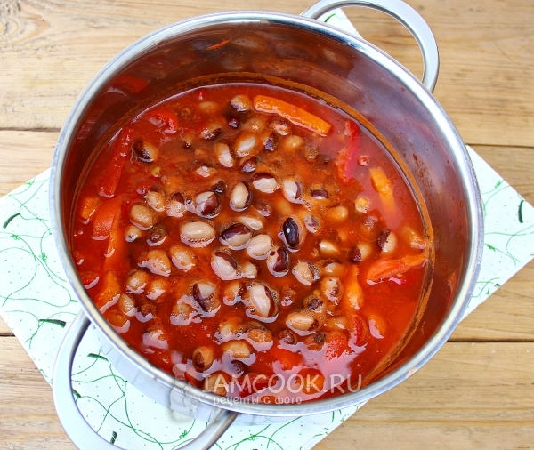 Добавить фасоль