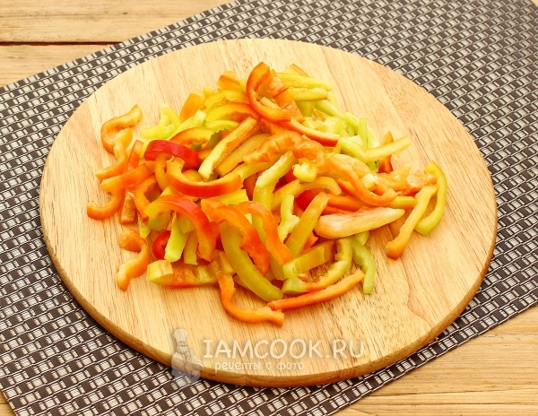 Порезать перец