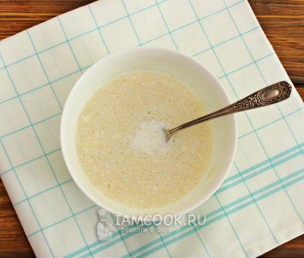 Залить желатин молоком