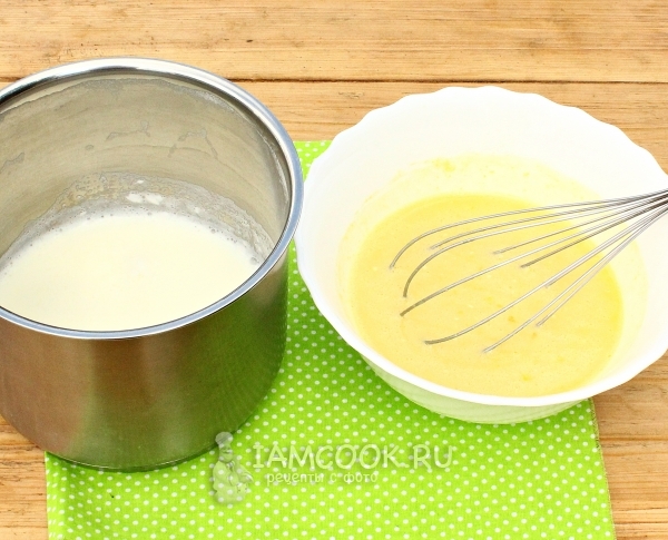 Нагреть молоко