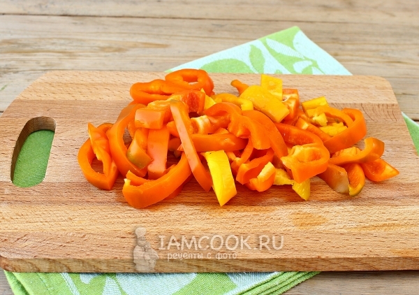 Порезать перец