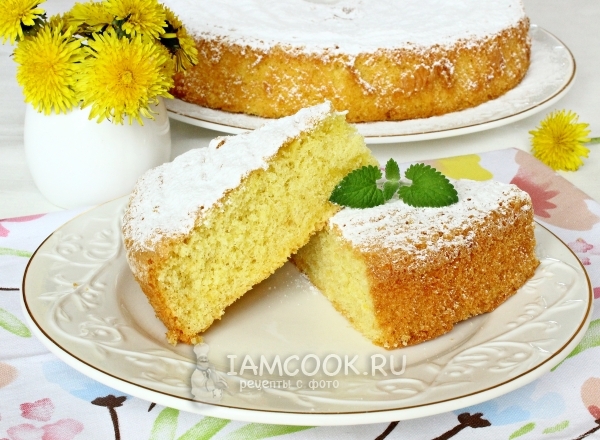 Рецепт бисквита «Маргарита»