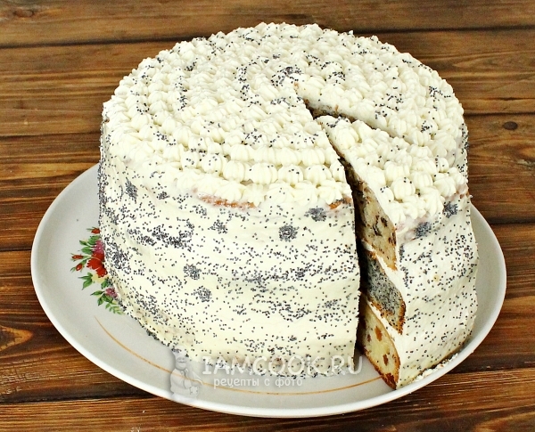 Рецепт торта со сметанным кремом