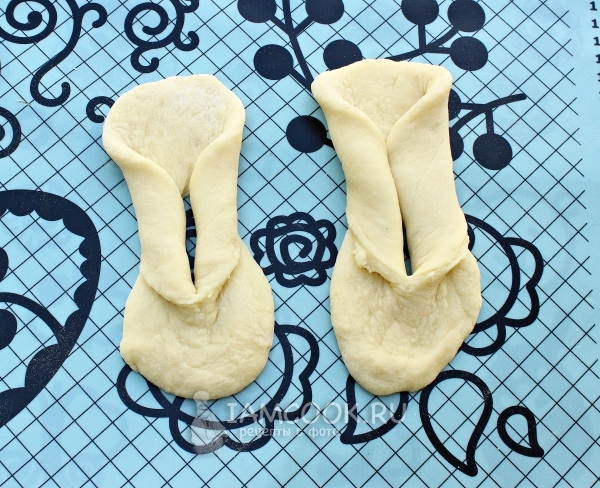 Сформировать из теста вергуны