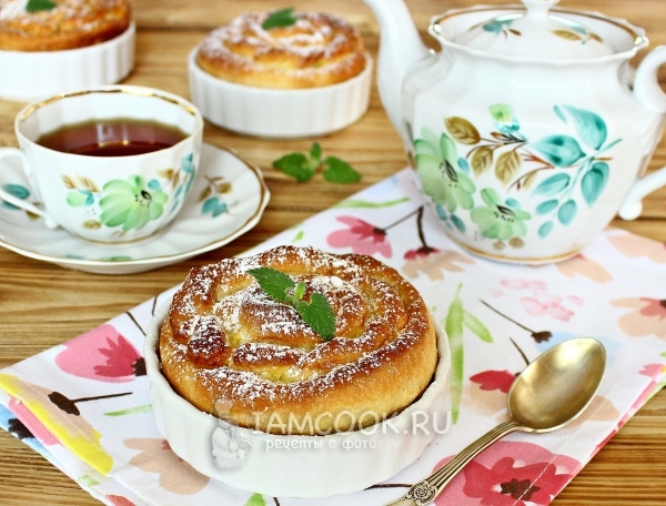 Фото булочек с лимонной начинкой