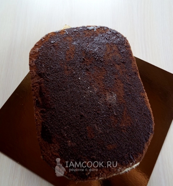 Собрать торт с кремом