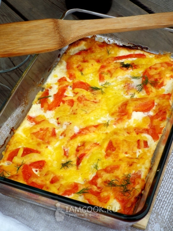 Рецепт запеканки из кабачков и баклажанов