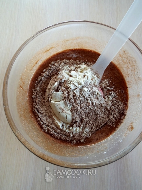 Добавляем сыпучие ингредиенты