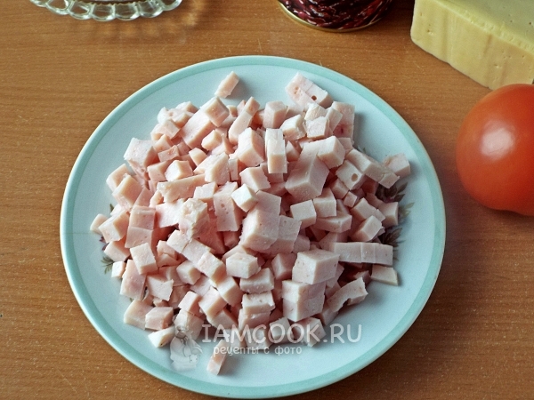 Порезать ветчину