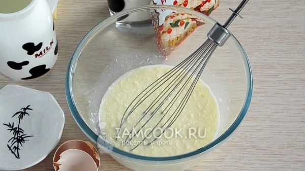 Влить молоко