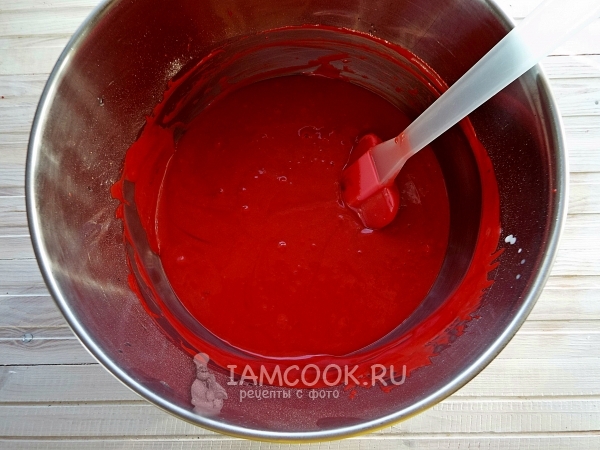 Размешать тесто