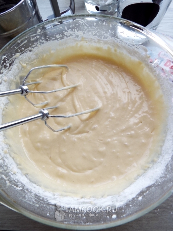 Размешать тесто