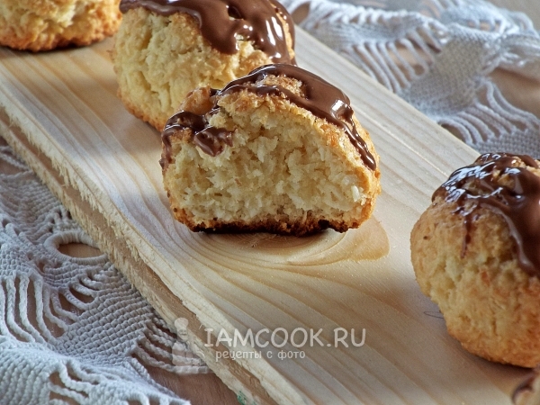 Фото печенья с кокосовой стружкой