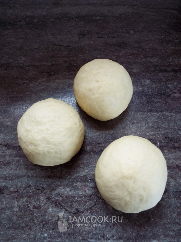 Разделить тесто на части