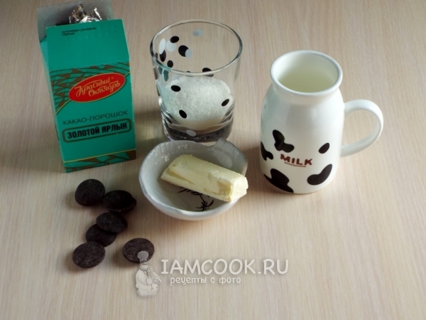 Ингредиенты для глазури