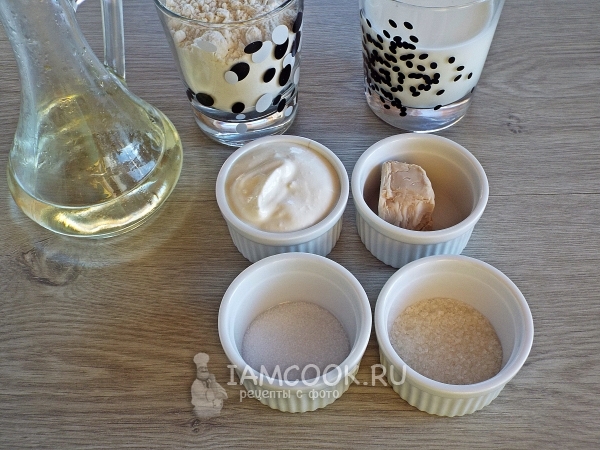 Ингредиенты для теста