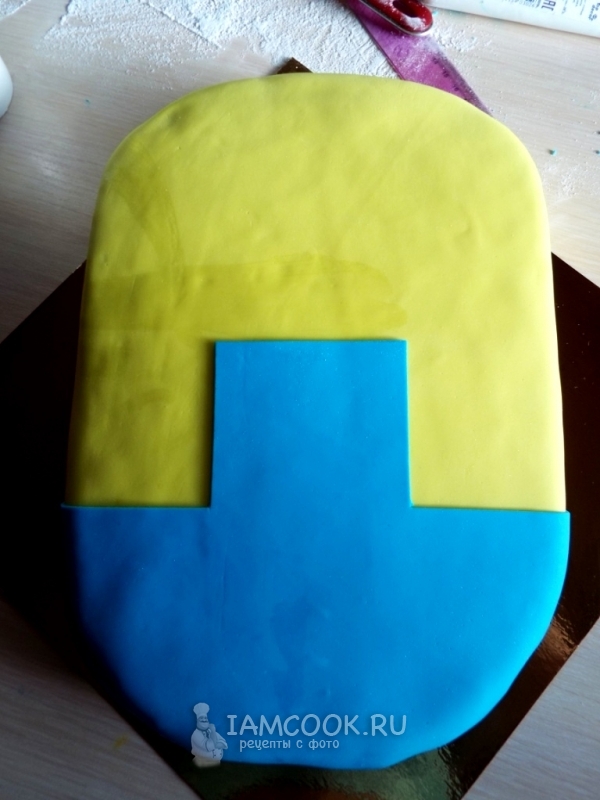 Сделать из мастики штаны