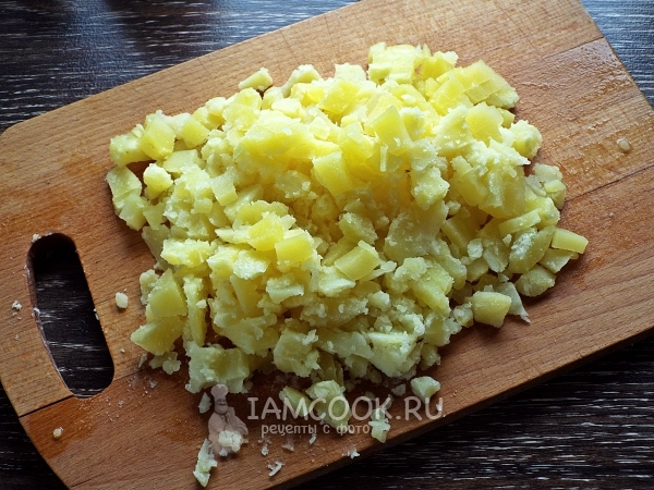 Порезать картофель