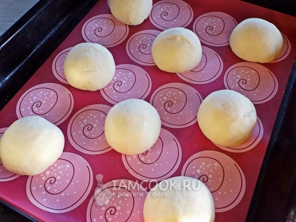 Разделить тесто на части