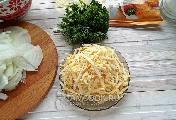 Натереть сыр