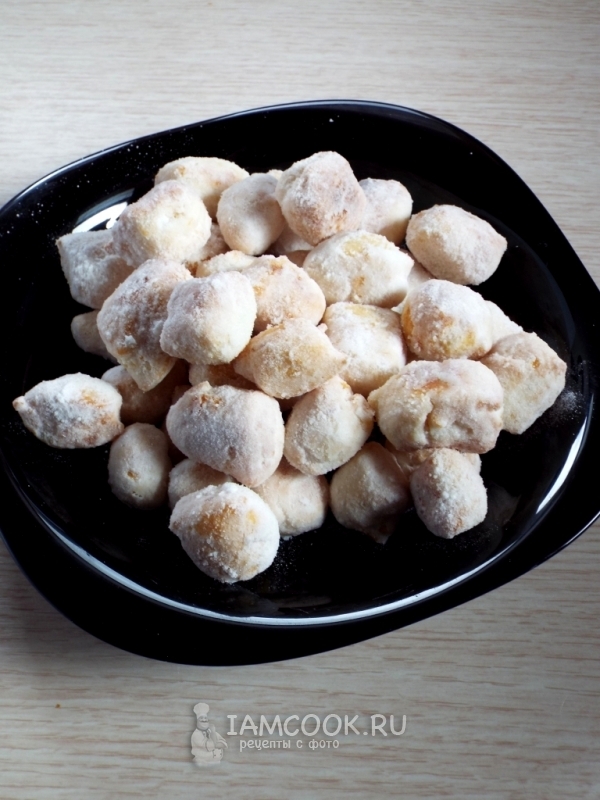 Готовые лимонные подушечки