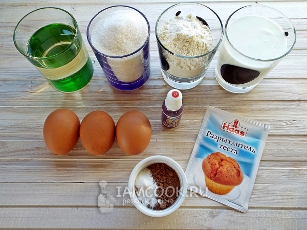 Ингредиенты для теста