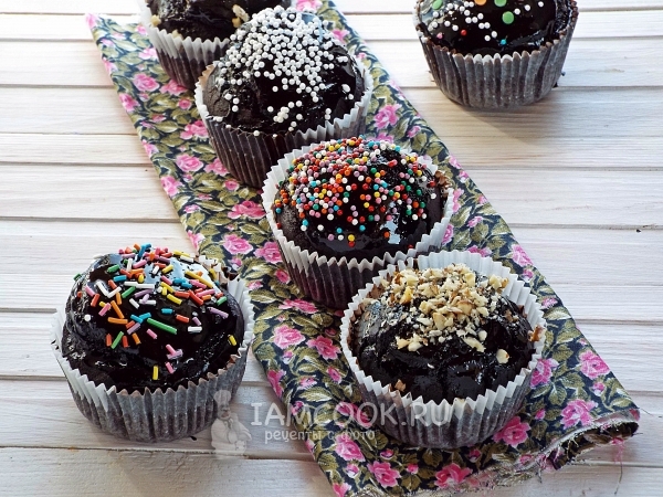 Фото постных капкейков