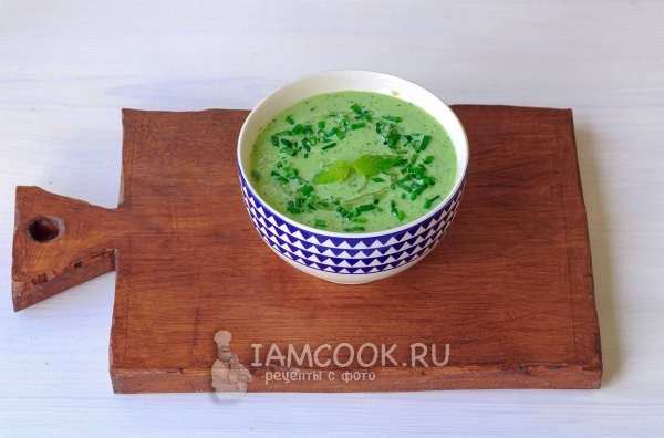 холодный огуречный суп