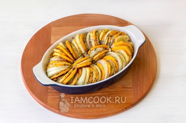 Запечь овощи в духовке