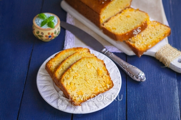 Фото трижды кукурузного хлеба