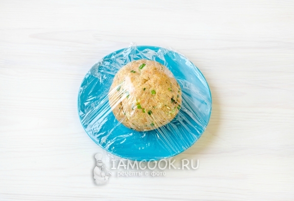 Накрыть тесто пленкой