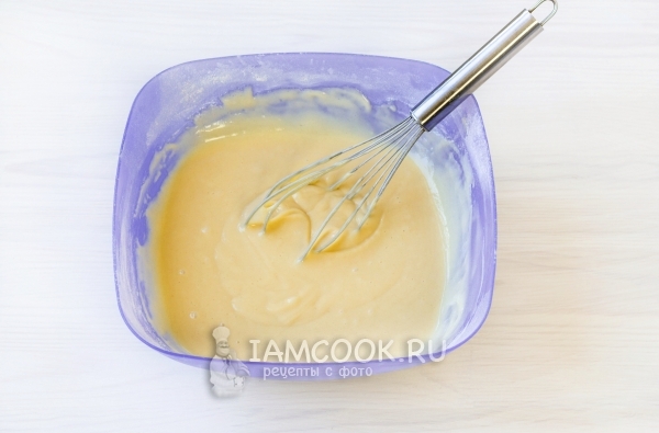 Размешать тесто