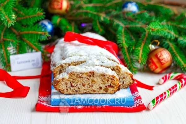 Дрезденский рождественский штоллен