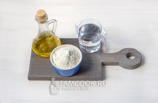 Ингредиенты для мандаринских блинчиков