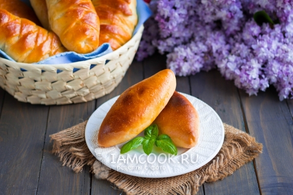 Пирожки с рисом и яйцом