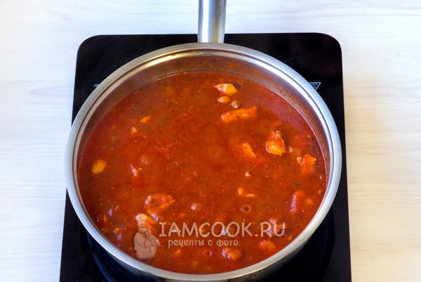 Готовая подлива к гречке с мясом