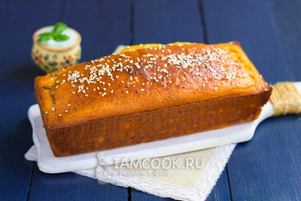 Готовый трижды кукурузный хлеб