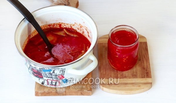 Разложить кабачки по банкам